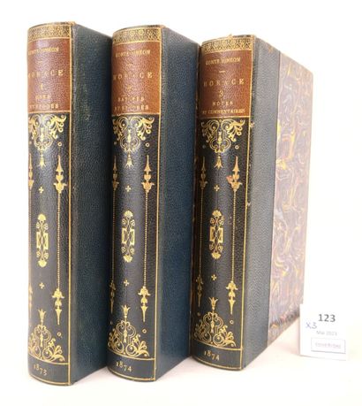 HORACE : Oeuvres. Paris, Librairie des Bibliophiles....
