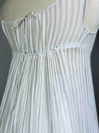 Rare Pélisse, Robe période Directoire sans...