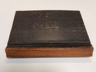 Album de grands échantillons de tissus pour...