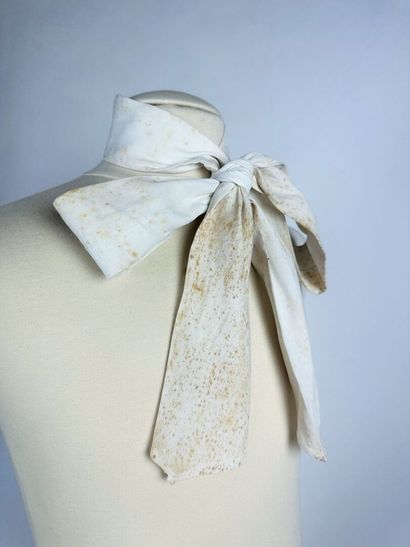 Une veste coloniale ou estivale en drap de...