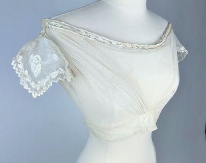 Précieux corsage de bal ou de cérémonie,...
