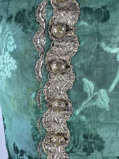 Gilet de cour Rococo période Régence en Gros...
