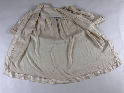 Cape de cérémonie pour enfant en satin Duchesse...