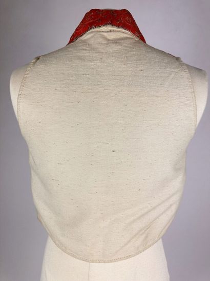Gilet d'un élégant de la période Romantique...