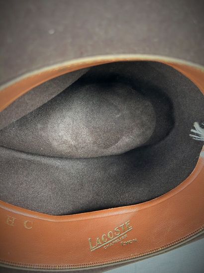 Quatre chapeaux Borsalino et Fedora dont...
