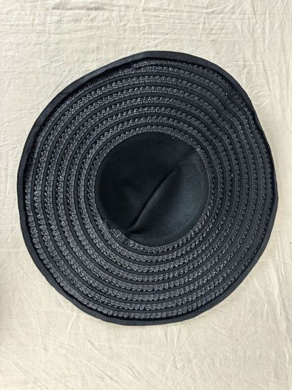 Trois chapeaux de mode pour dame Belle Epoque,...