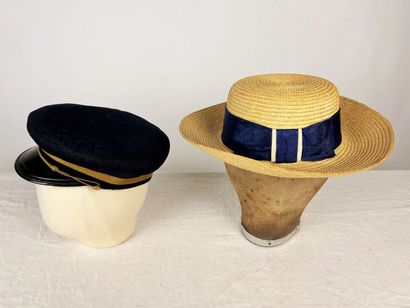 Six chapeaux pour enfant Circa 1920-1950,...