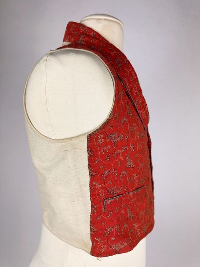 Gilet d'un élégant de la période Romantique...