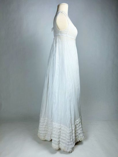 Rare Pélisse, Robe période Directoire sans...