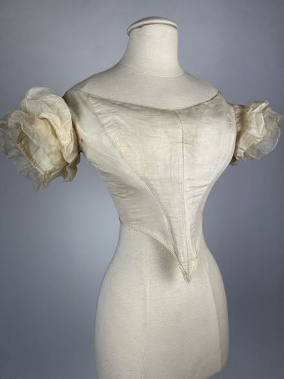 Précieux corsage de bal ou de cérémonie,...
