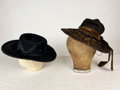 Six chapeaux pour enfant Circa 1920-1950,...