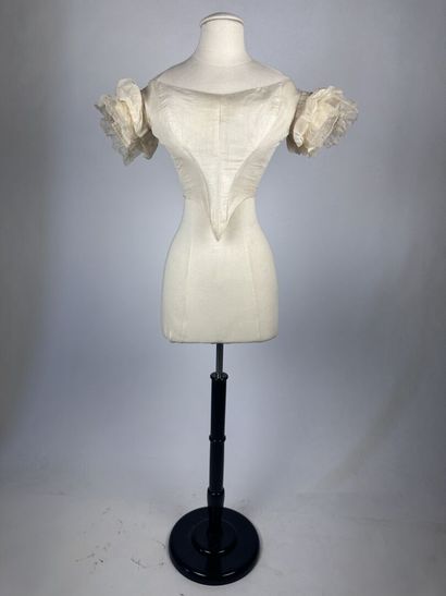 Précieux corsage de bal ou de cérémonie,...