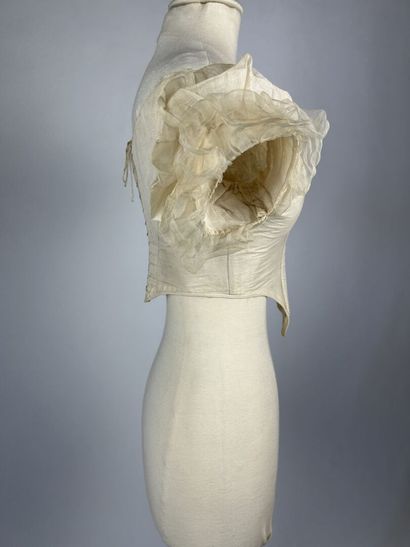 Précieux corsage de bal ou de cérémonie,...
