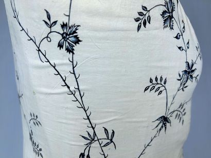 Corsage baleiné d'une robe à l'Anglaise en...