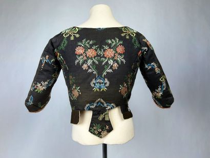 Caraco ou corps souple en faille française...