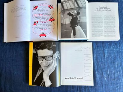 Trois livres catalogues d'expositions dont...