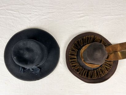 Six chapeaux pour enfant Circa 1920-1950,...
