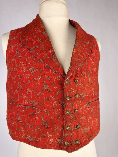 Gilet d'un élégant de la période Romantique...
