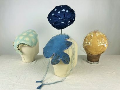 Quatre bibis de mode pour le soir ou la cérémonie...