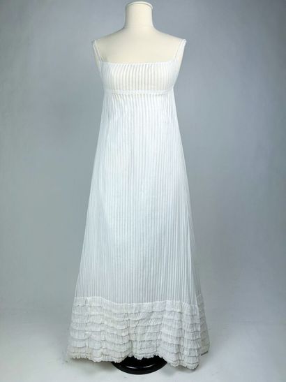 Rare Pélisse, Robe période Directoire sans...