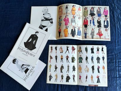 Six catalogues des collections Yves Saint...