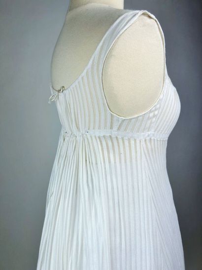 Rare Pélisse, Robe période Directoire sans...