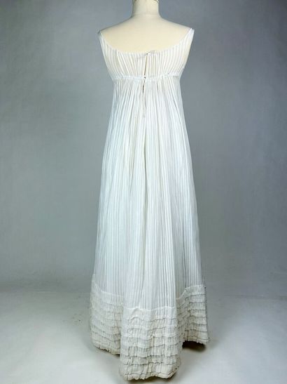 Rare Pélisse, Robe période Directoire sans...