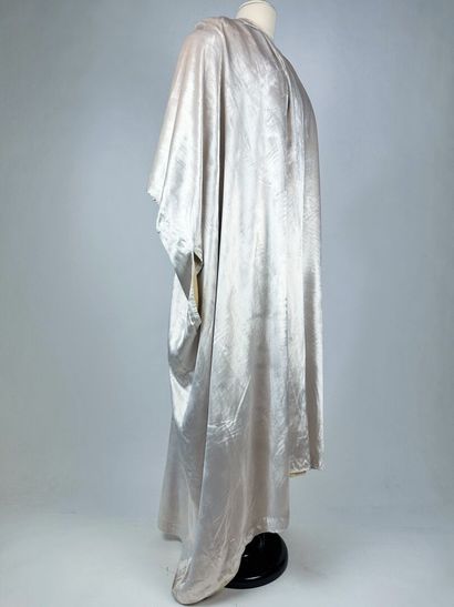 Manteau du soir Djellaba en panne de velours...