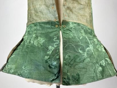 Gilet de cour Rococo période Régence en Gros...