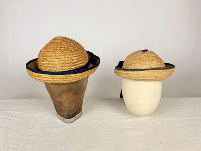 Cinq chapeaux d'enfant pour la villégiature...