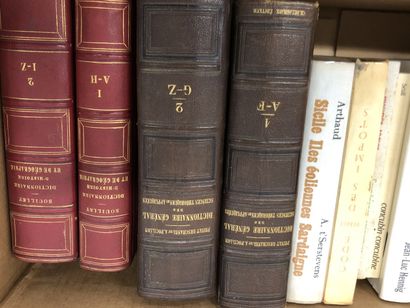Lot de 16 livres dont deux dictionnaires...