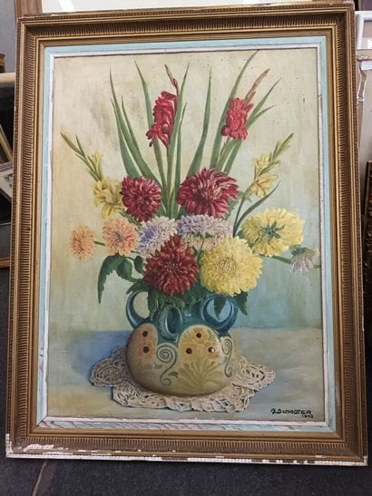 Arnold SHROETER
Paysage
Huile sur toile encadrée
Signée...