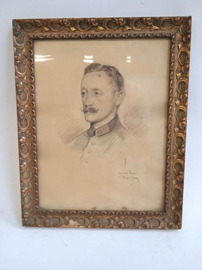 Raoul SERRES (1891 - 1971)
Portrait d'homme...