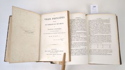 [La Trappe]. Réunion de deux volumes in-8,...