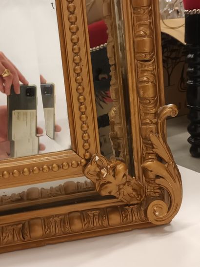 Grand miroir à pares-closes d'époque Napoléon...