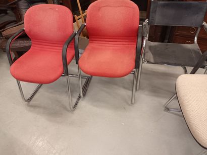 Albert STOLL, GIROFLEX, fauteuil vintage...