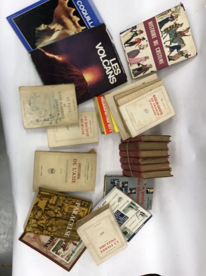 Lot de livres divers, romans et livres d'hitoire,...