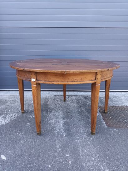 Table demi-lune en chêne
Hauteur : 72 cm
Profondeur...