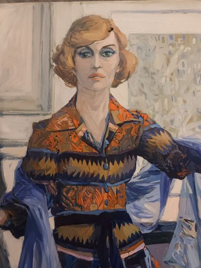 Henry BRUNARD (1912-1981)
Portrait de dame...