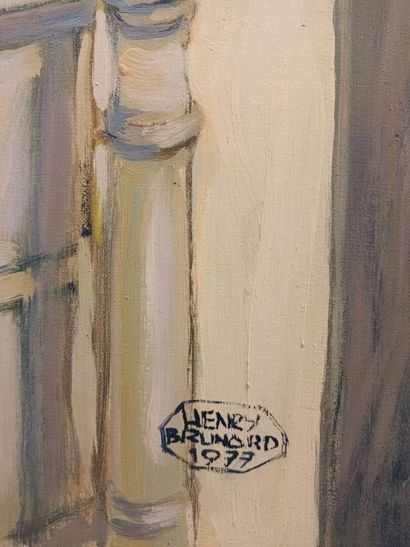 Henry BRUNARD (1912-1981)
Portrait de dame...