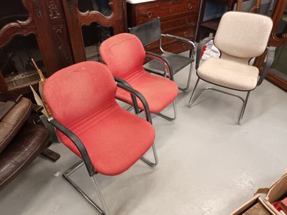 Albert STOLL, GIROFLEX, fauteuil vintage...
