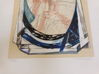 Henri de WAROQUIER, 
Deux lithographies signées
L'une...