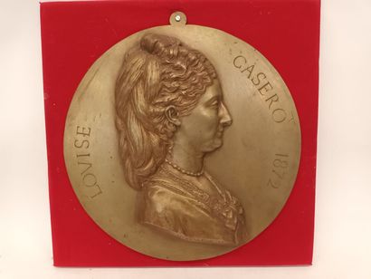Arthur DE GRAVILLON, Portrait de Louise CASERO,...
