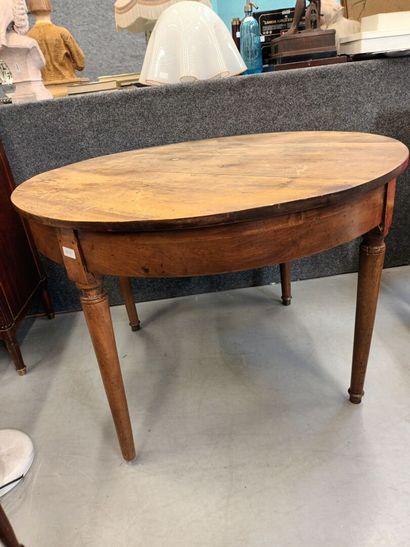 Table ronde d'époque Louis-Philippe
H : 73...