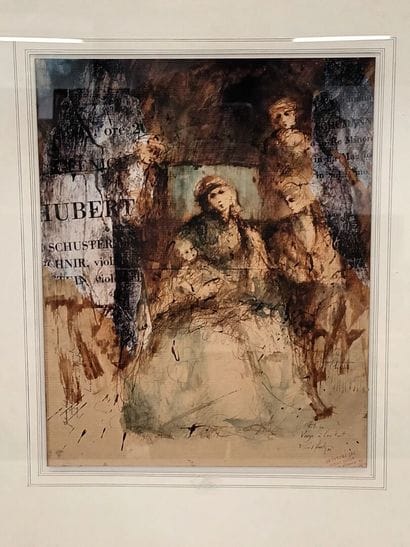 Daniel AIRAM
Vierge à l'Enfant
Encre et lavis...