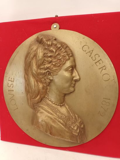 Arthur DE GRAVILLON, Portrait de Louise CASERO,...