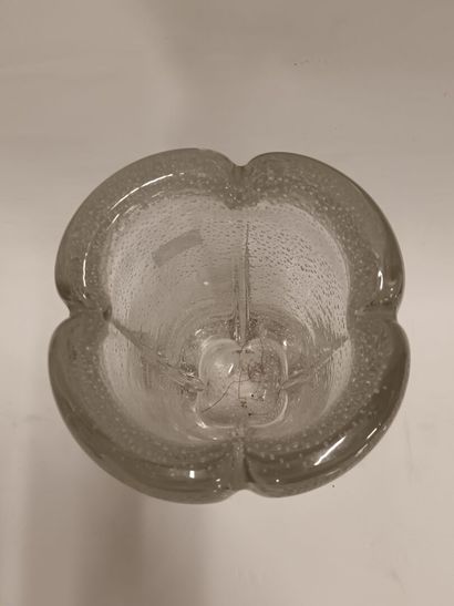 DAUM, un vase en cristal
signé
H : 25.5 ...