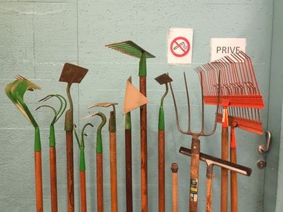 Ensemble outils WOLF avec présentoir, dont...