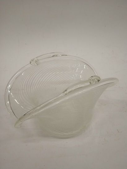 MURANO,
Coupe en verre soufflé
Hauteur :...
