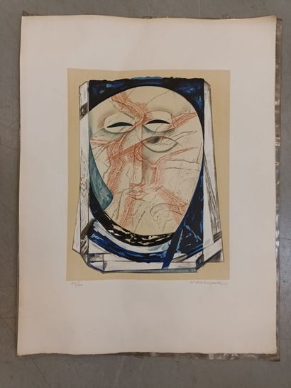 Henri de WAROQUIER, 
Deux lithographies signées
L'une...